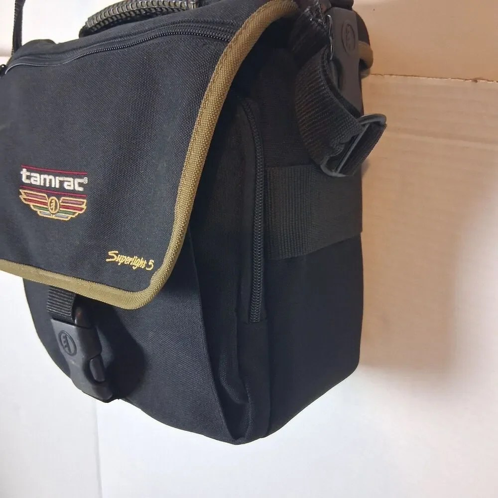 Tamrac Super Light 5 Camera Bag With Shoulder Strap Black Padded
